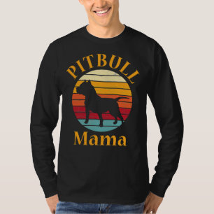 Pitbull Mom Pit Bull Mama Pittie Pitty Cute Dog L T-Shirt