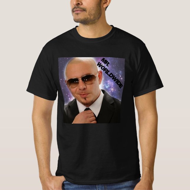 pitbull Mr Worldwide T-Shirt (Front)