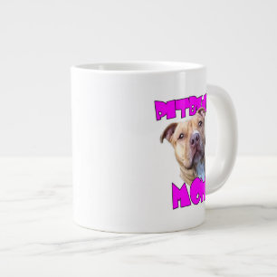 Pitbull Mum Dog Large Coffee Mug