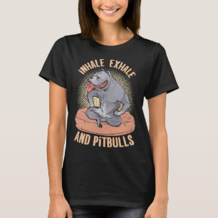 Pitbull Mum For Yoga Lovers T-Shirt