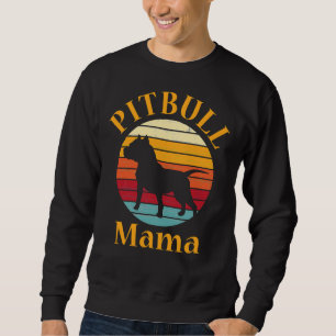 Pitbull Mum Pit Bull Mama Pittie Pitty Cute Dog L Sweatshirt