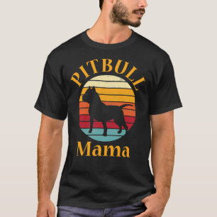 Pitbull Mum Pit Bull Mama Pittie Pitty Cute Dog L T-Shirt