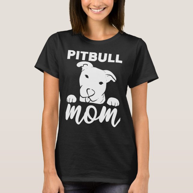 Pitbull Mum Pitbull Mum T-Shirt (Front)
