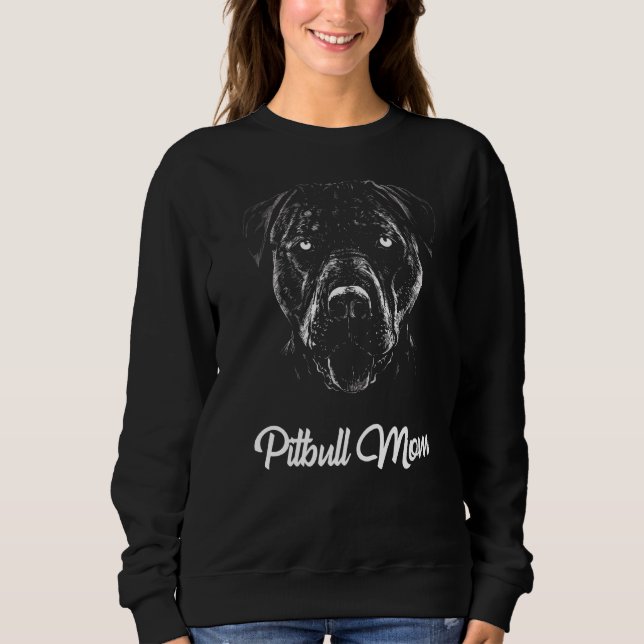 Pitbull Mum Sweatshirt (Front)