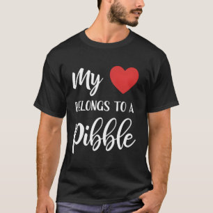 Pitbull Owner Gift Pibble Mum Pittie Lover Mother' T-Shirt