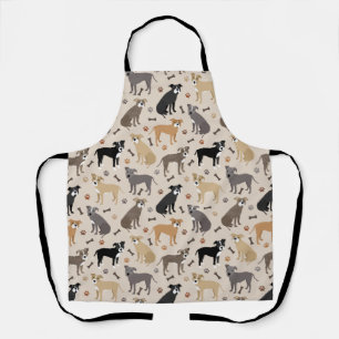 Pitbull Paws and Bones Apron