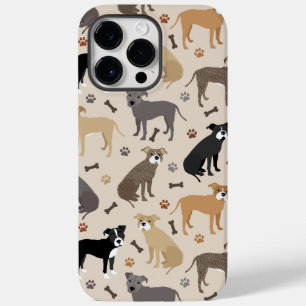 Pitbull Paws and Bones Case-Mate iPhone Case