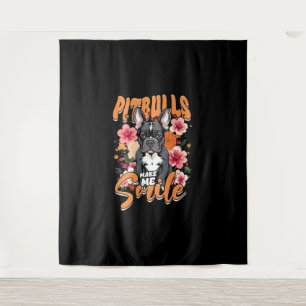 Pitbull Pitbulls Tapestry