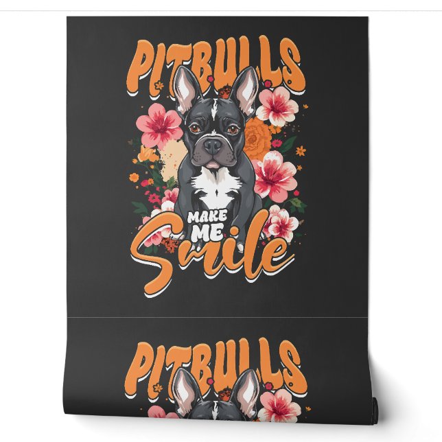 Pitbull Pitbulls Wallpaper (Unrolling)