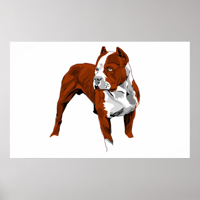 Pitbull print (Front)