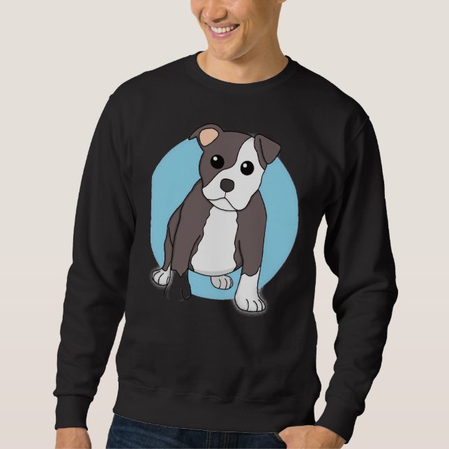 Pitbull Puppy Essential 88 Sweatshirt (Front)