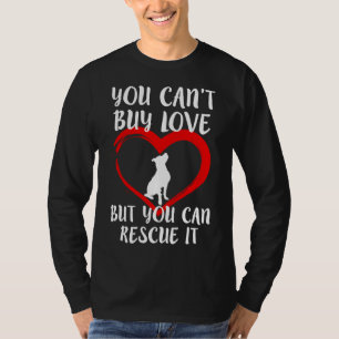 Pitbull Rescue Dog Adopt Womens Fitted Scoop T-Shirt