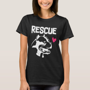 Pitbull Rescue Pit Bull Lover Adopt Dont Shop New T-Shirt