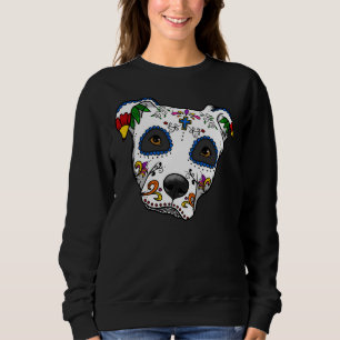 Pitbull Sugar Skull Sweatshirt