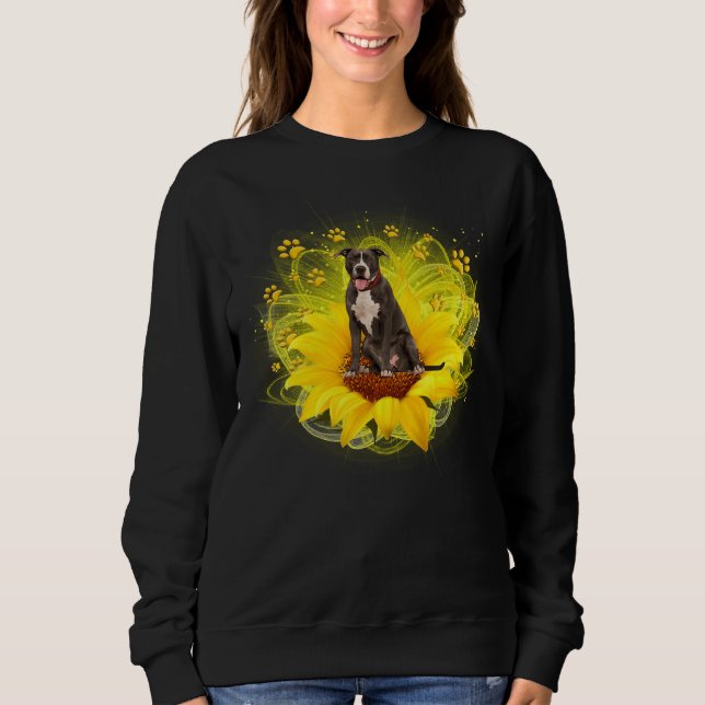 Pitbull Sunshine Sweatshirt (Front)