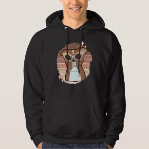 Pitbull With Sunglasses Hoodie