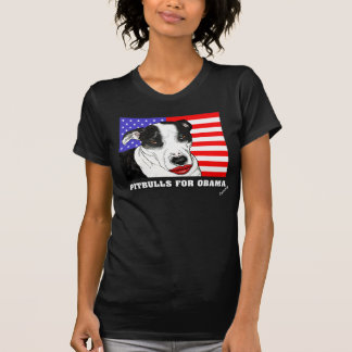 PITBULLS FOR OBAMA 2008 T-Shirt