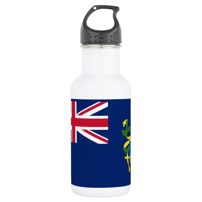 Pitcairn Islands Flag 532 Ml Water Bottle (Front)