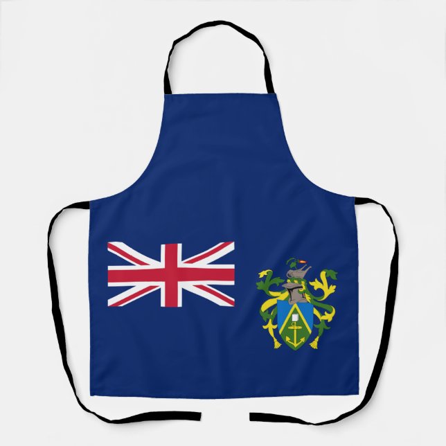 Pitcairn Islands Flag Apron (Front)