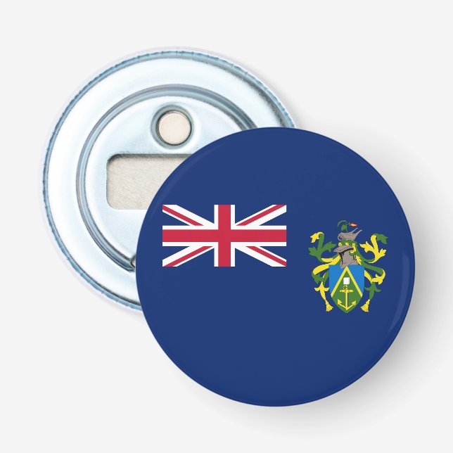 Pitcairn Islands Flag Bottle Opener (Front)
