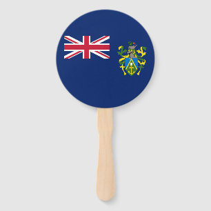 Pitcairn Islands Flag Hand Fan