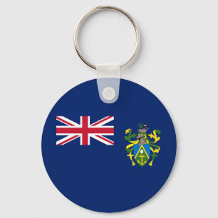 Pitcairn Islands Flag Key Ring