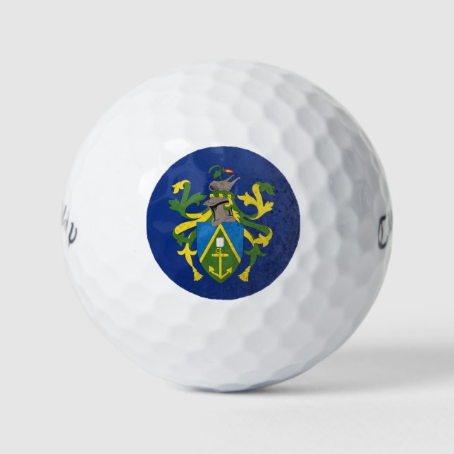 Pitcairn Islands Golf Balls (Front)