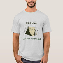 Pitch a Tent Camping T-Shirt