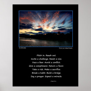 Pitch In...motivational poster