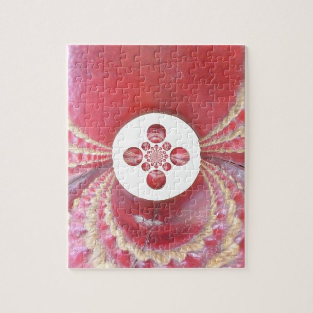 Pitch Kaleidoscope: Cricket Balls The Game's Heart Jigsaw Puzzle (Vertical)