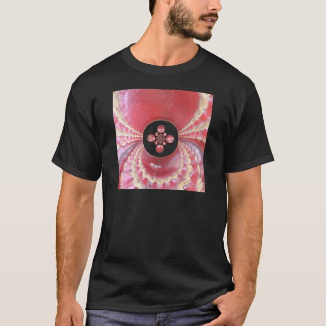 Pitch Kaleidoscope: Cricket Balls The Game's Heart T-Shirt (Front)