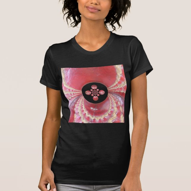 Pitch Kaleidoscope: Cricket Balls The Game's Heart T-Shirt (Front)