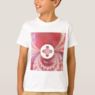 Pitch Kaleidoscope: Cricket Balls The Game's Heart T-Shirt
