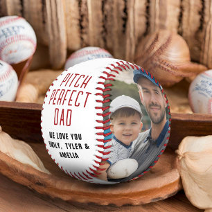 Pitch Perfect Dad Father˙s 2 Photo Collage Baseball