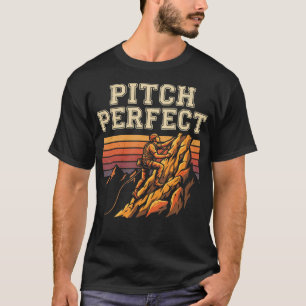 Pitch Perfect Rock Climbing Mountain T-Shirt
