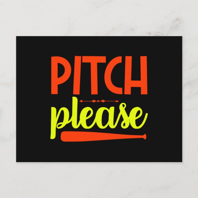 Pitch Please Postcard (Front)