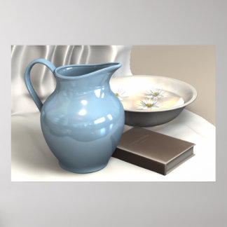 Pitcher and Basin Poster