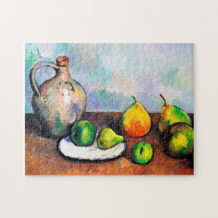 Pitcher and Fruit, Paul Cezanne Jigsaw Puzzle