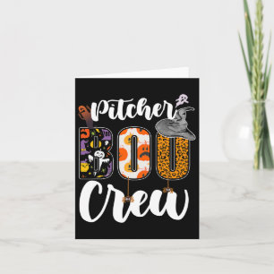 Pitcher Boo Crew Halloween Matching Sell Player Card