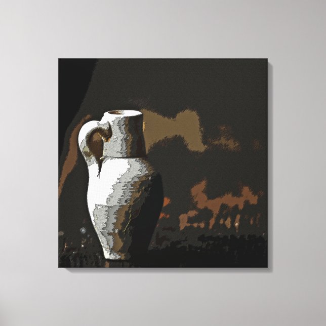 pitcher canvas print (Front)