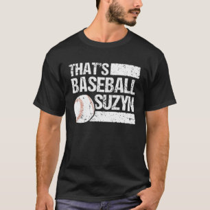 Pitcher Catcher Batter Softball Fan That s Basebal T-Shirt