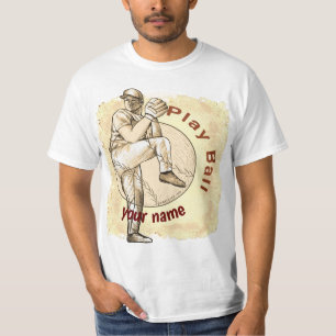 Pitcher Play Baseball  T-Shirt