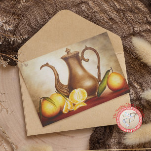 Pitcher with Oranges