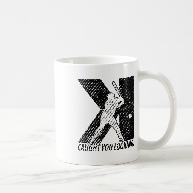 Pitching Ckwards K Strikeout Sell Softll Pitcher  Coffee Mug (Right)