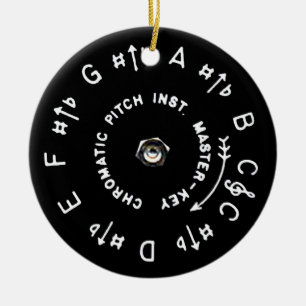 Pitchpipe Ceramic Ornament