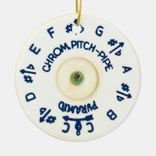 Pitchpipe Ceramic Tree Decoration