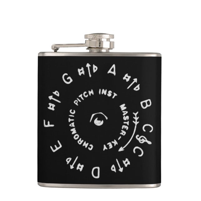 Pitchpipe Hip Flask (Front)