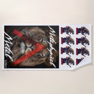 PitDriver Beach Towel