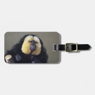 Pithecia pithecia luggage tag