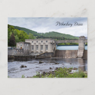 Pitlochry Dam Postcard